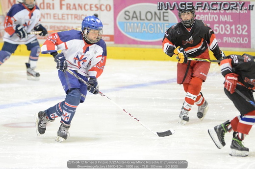 2015-04-12 Torneo di Pinzolo 3822 Aosta-Hockey Milano Rossoblu U12 Simone Lodolo